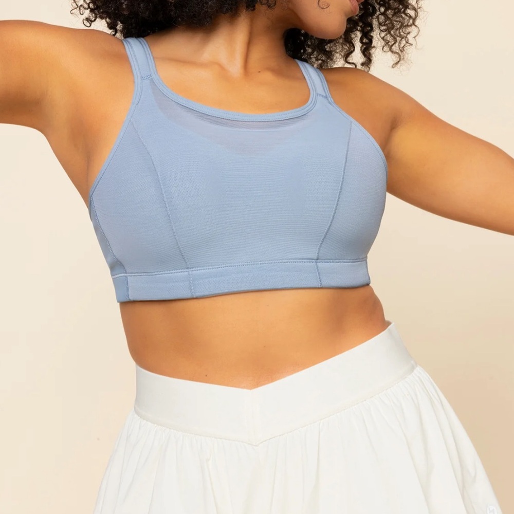 POPFLEX NEW Blue Sports Bra Superbra - Blue Storm